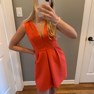 BCBG Maxazaria orange/red dress NEVER WORN